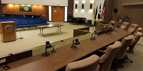 courtroom microphones